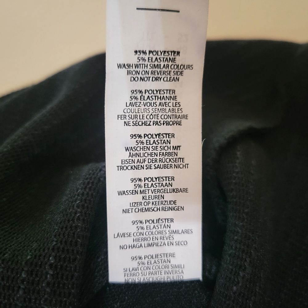 BooHoo Black Gracie Zip-Up Peplum Jacket - Picture 12 of 15